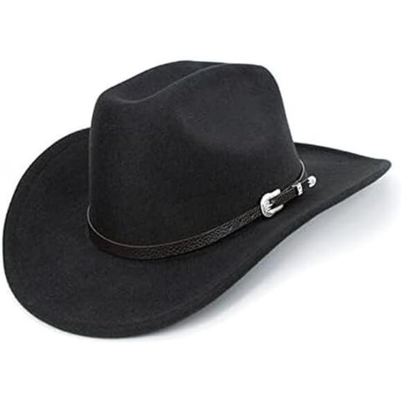 Western Cowboy Hat Classic Black - Picture 8 of 8